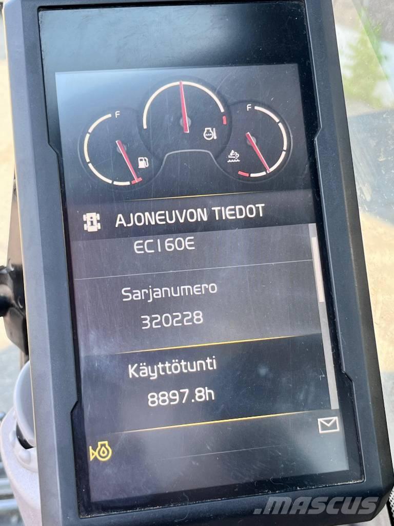 Volvo EC 160 EL Pásové rýpadlá