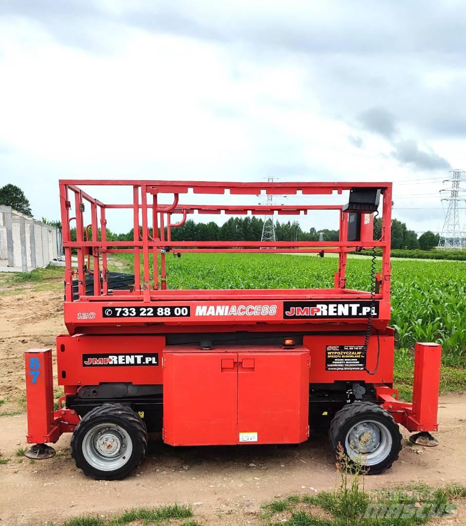 Manitou 120SC-2 Nožnicové zdvíhacie plošiny