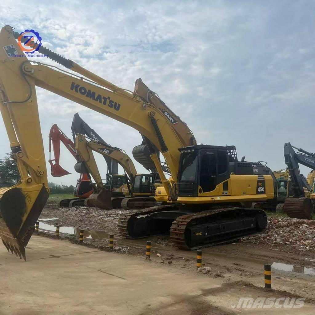 Komatsu PC 450 Pásové rýpadlá