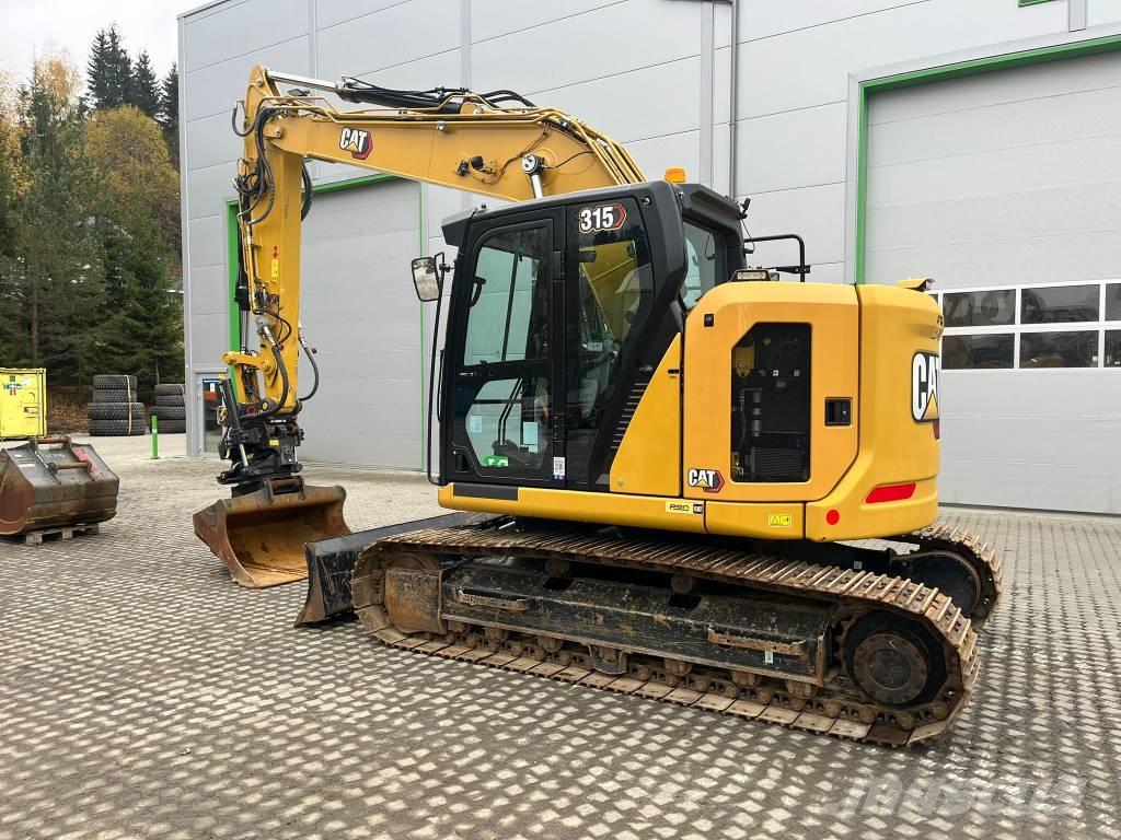 CAT 315 Pásové rýpadlá