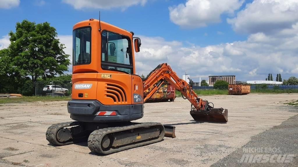 Doosan DX 27 Z Mini rýpadlá < 7t