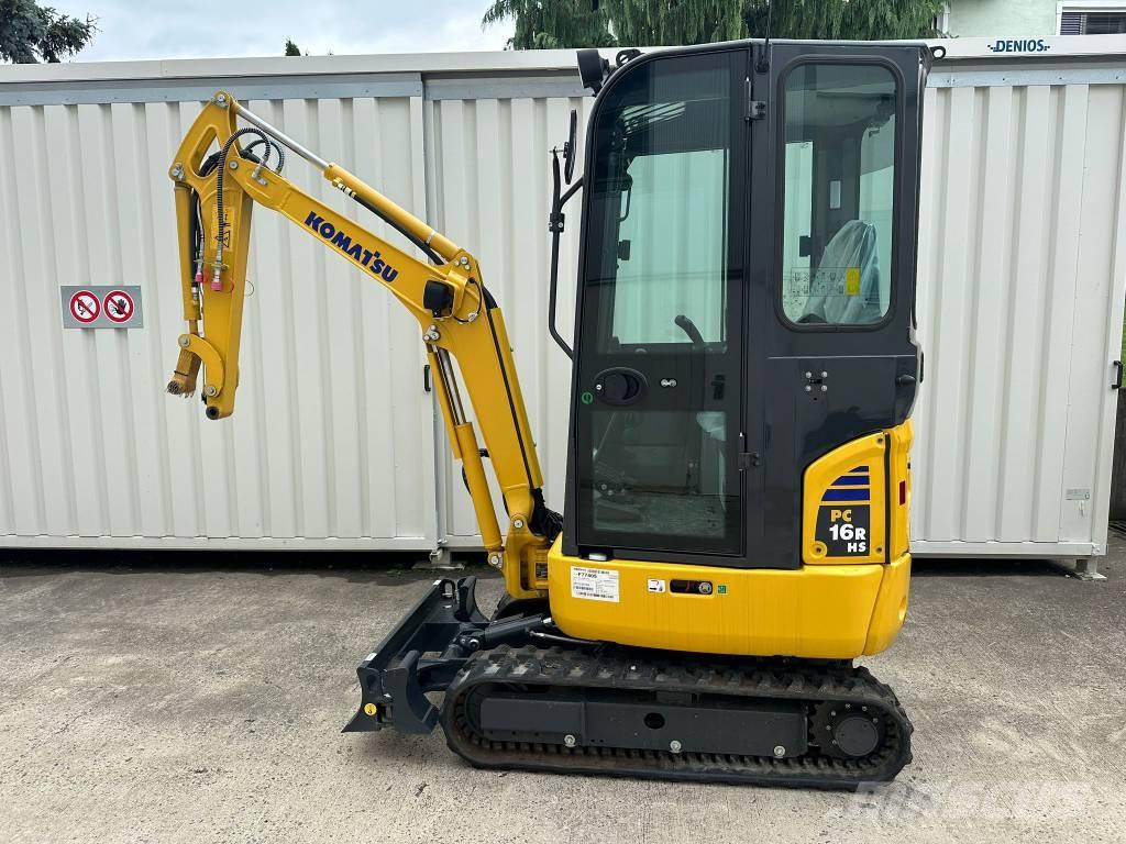 Komatsu PC 16 R-3HS Mini rýpadlá < 7t