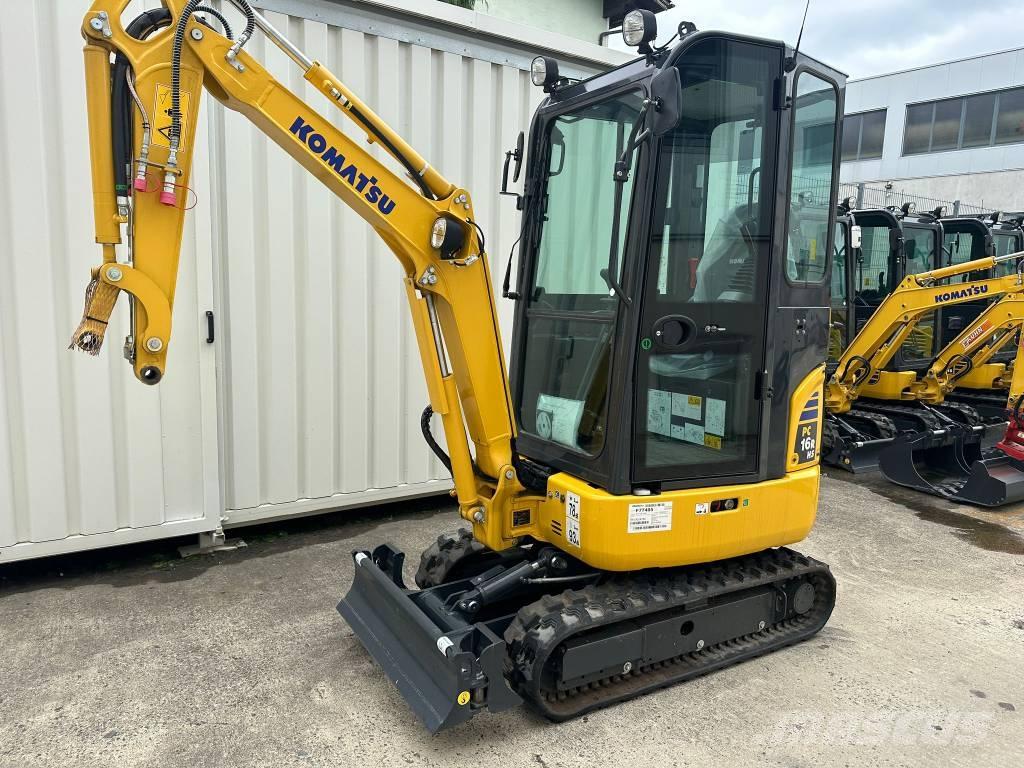 Komatsu PC 16 R-3HS Mini rýpadlá < 7t