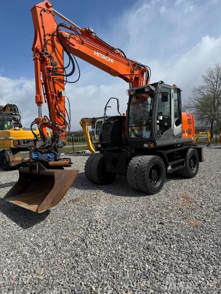Hitachi ZX 145 W-3 Kolesové rýpadlá