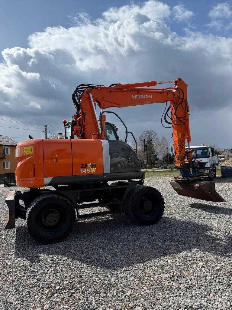 Hitachi ZX 145 W-3 Kolesové rýpadlá
