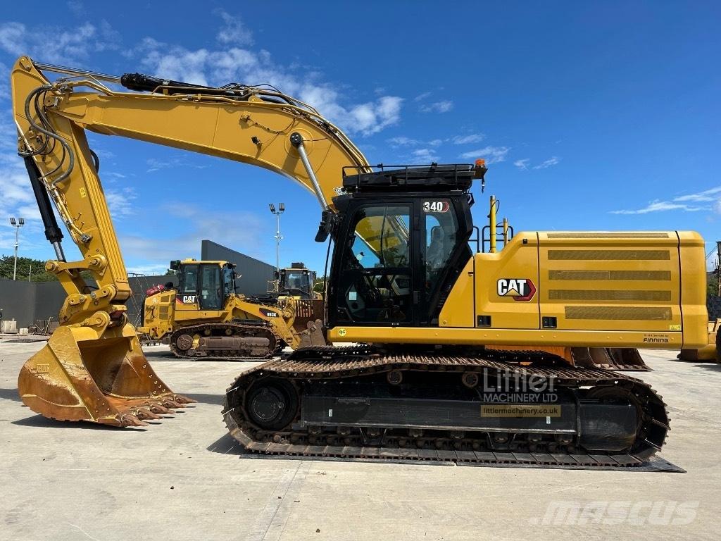 CAT 340 Pásové rýpadlá