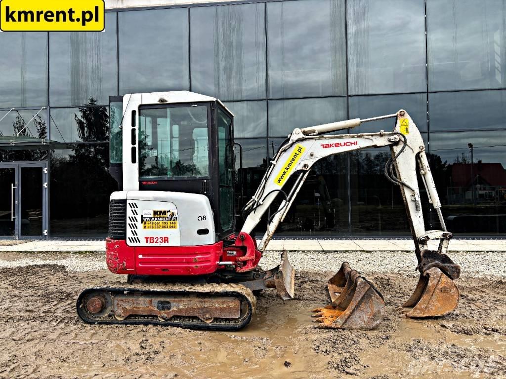 Takeuchi TB 23 Mini rýpadlá < 7t