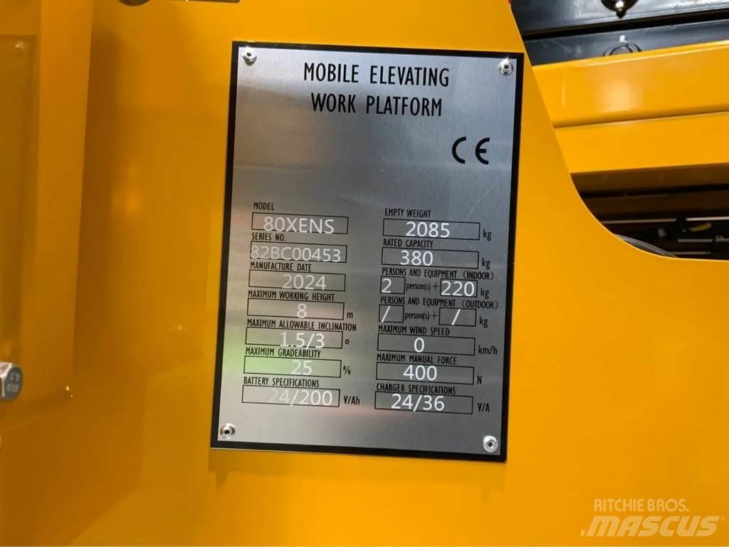 John Deere 80XENS Nožnicové zdvíhacie plošiny