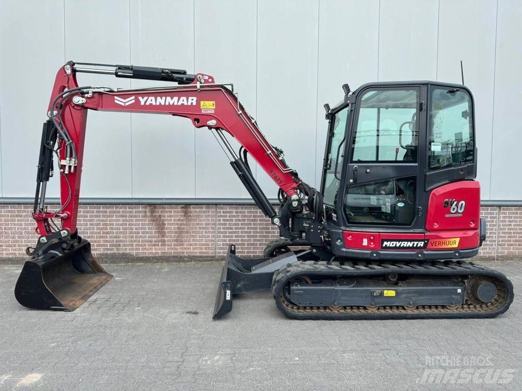 Yanmar SV60-B Pásové rýpadlá
