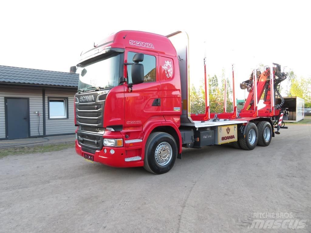 Scania R 500 Nákladné vozidlá na prepravu dreva