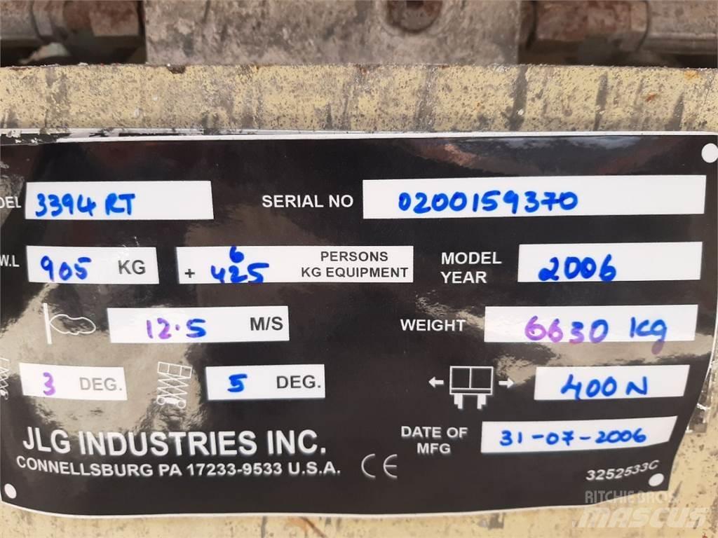 JLG 3394RT Nožnicové zdvíhacie plošiny