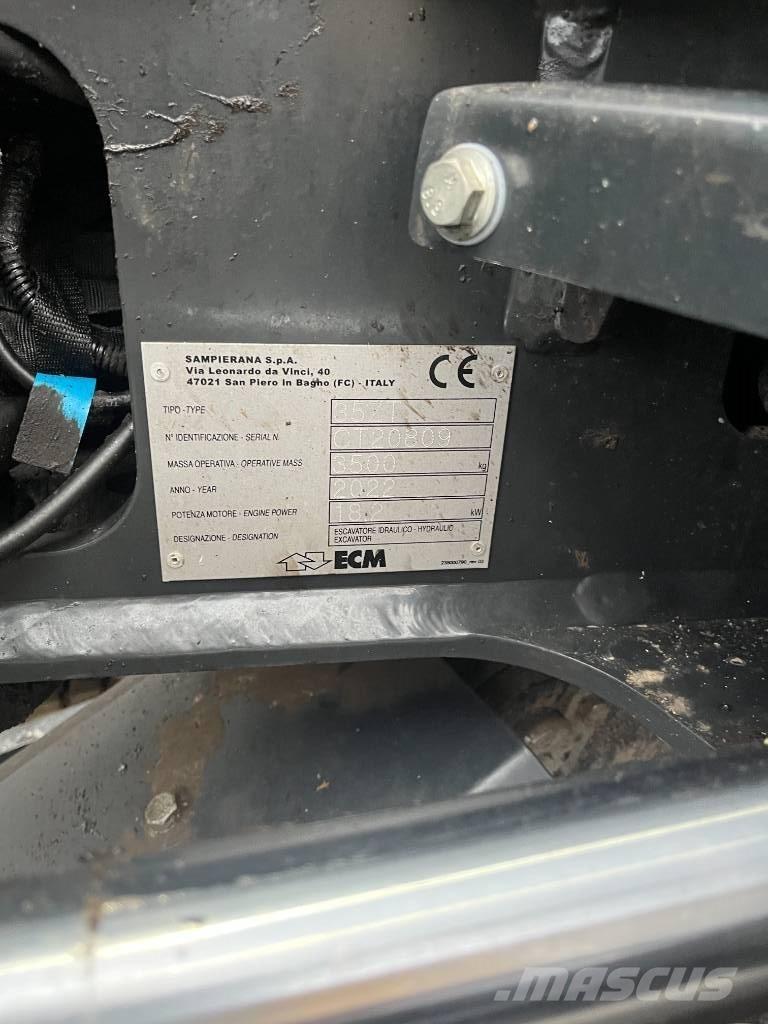 ECM 35 ZT Mini rýpadlá < 7t