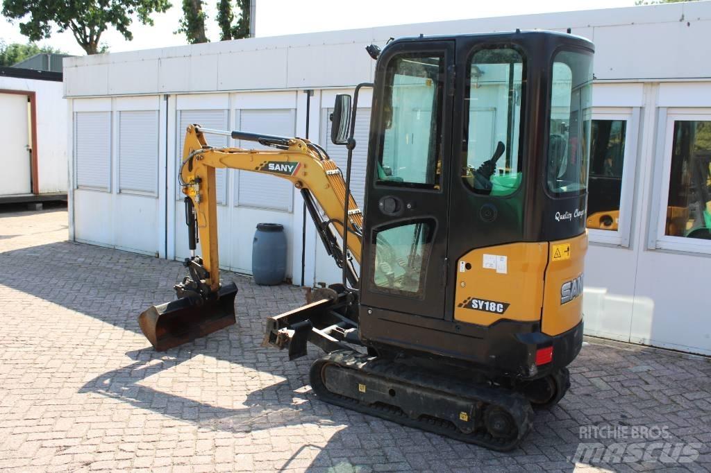 Sany SY 18 C Mini rýpadlá < 7t
