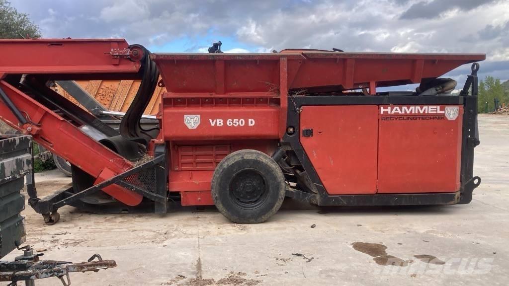 Hammel VB 650 D Drviče odpadu