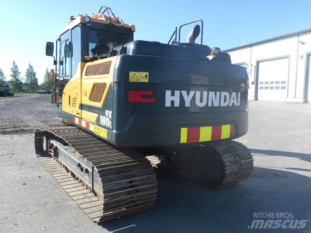 Hyundai HX180L Pásové rýpadlá