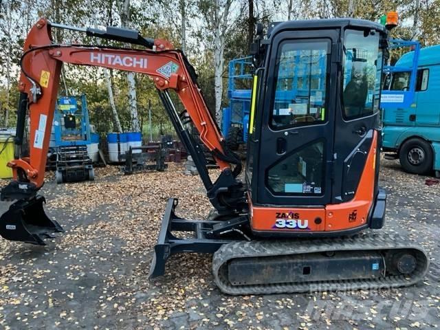 Hitachi ZX 33 U-6 Mini rýpadlá < 7t