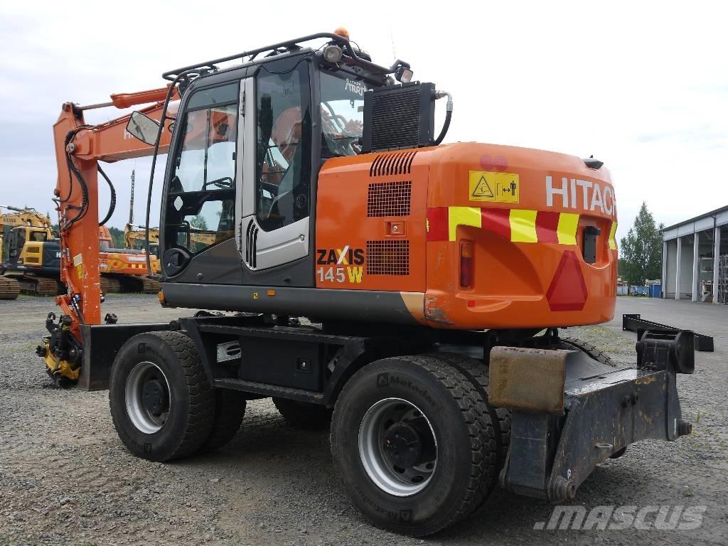 Hitachi ZX 145 W-3 Kolesové rýpadlá