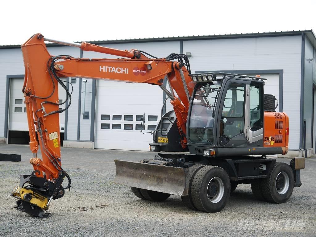 Hitachi ZX 145 W-3 Kolesové rýpadlá