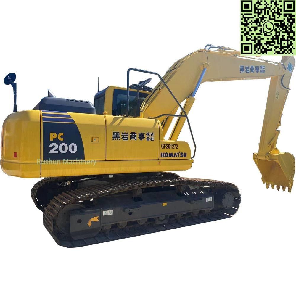 Komatsu PC 200 Pásové rýpadlá