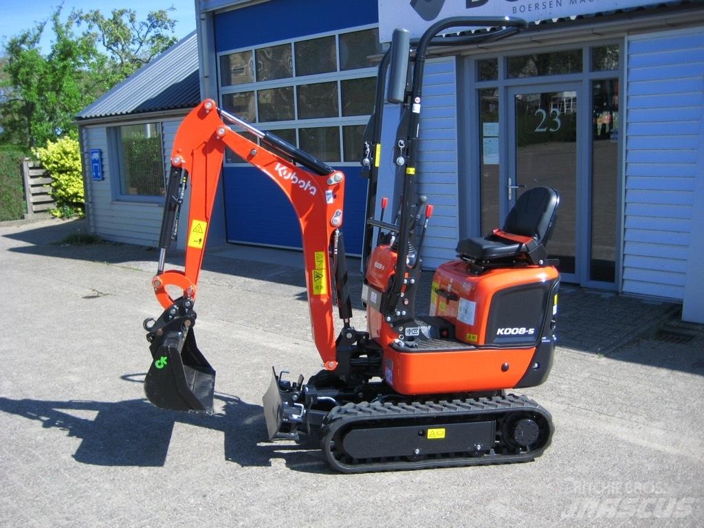 Kubota K008-5 Mini rýpadlá < 7t