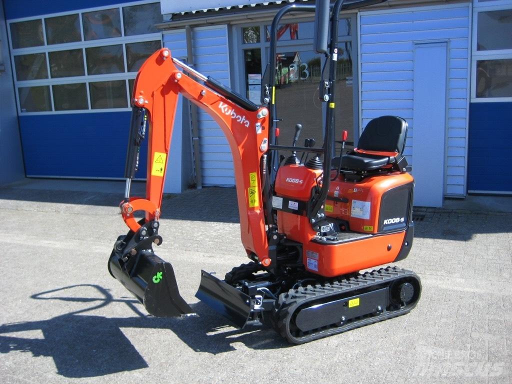 Kubota K008-5 Mini rýpadlá < 7t