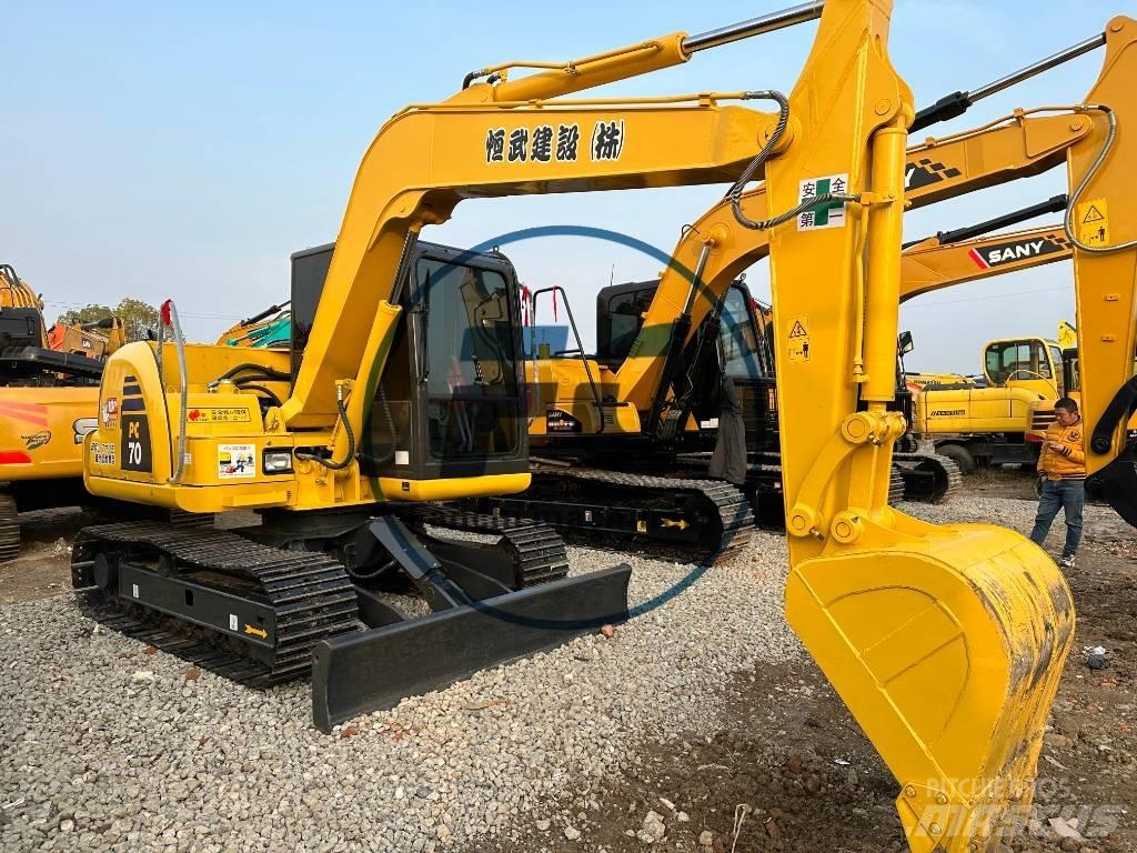 Komatsu PC 70 Mini rýpadlá < 7t