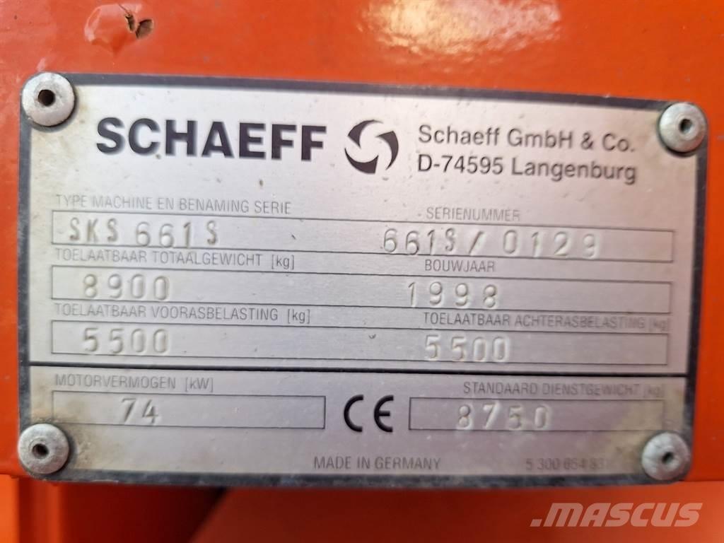 Schaeff SKS 661 Kolesové nakladače