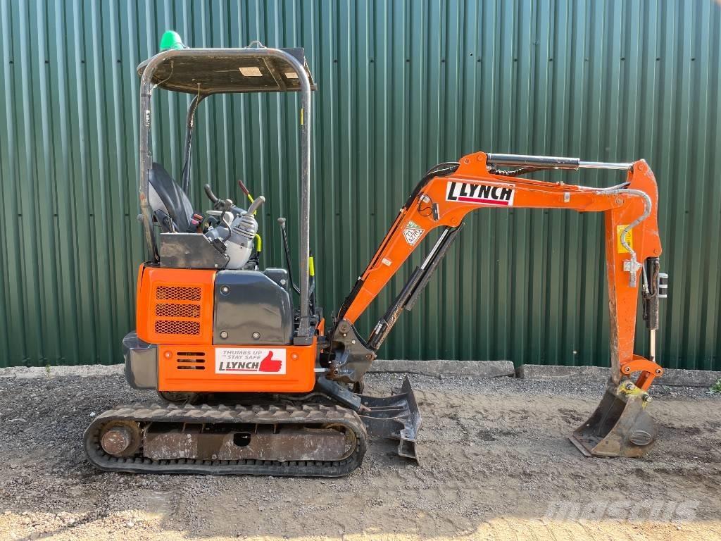 Hitachi ZX 19 U-6 Mini rýpadlá < 7t