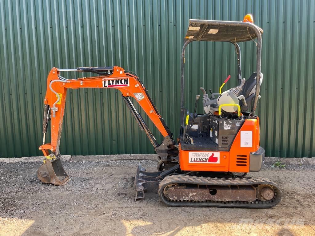 Hitachi ZX 19 U-6 Mini rýpadlá < 7t