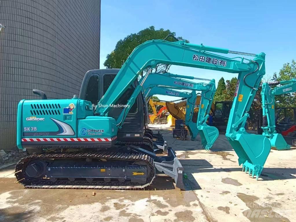 Kobelco SK 75 Pásové rýpadlá