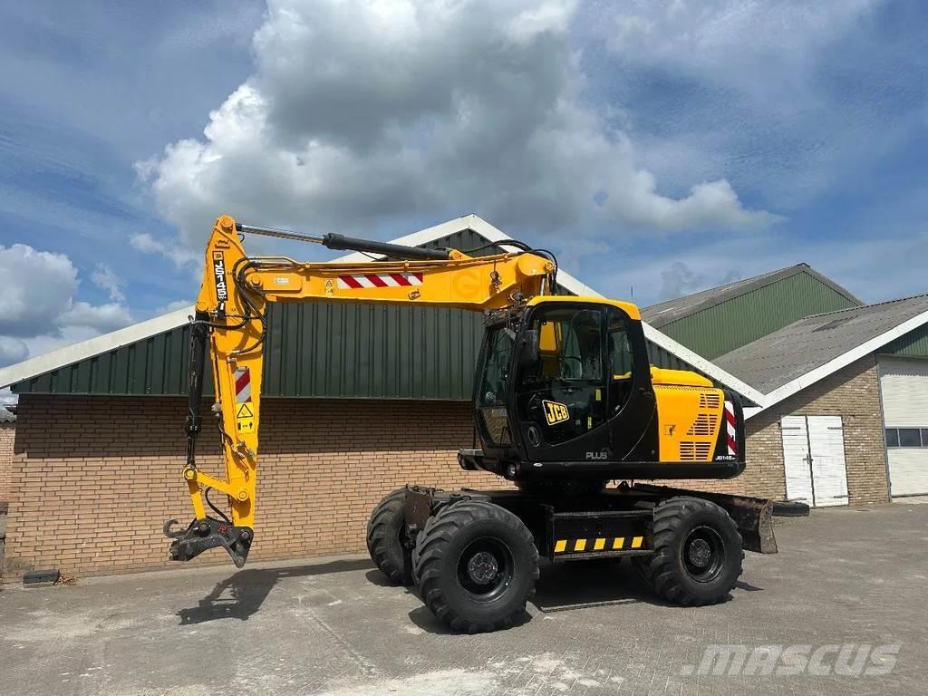 JCB JS145W Kolesové rýpadlá