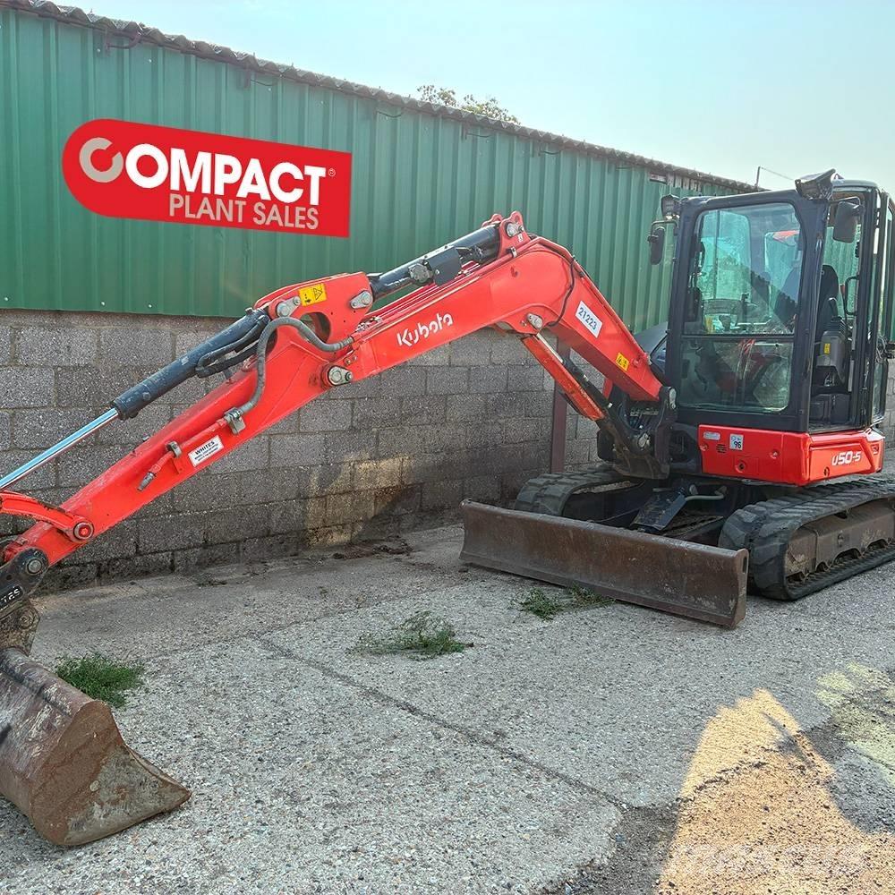 Kubota U 50-5 Mini rýpadlá < 7t