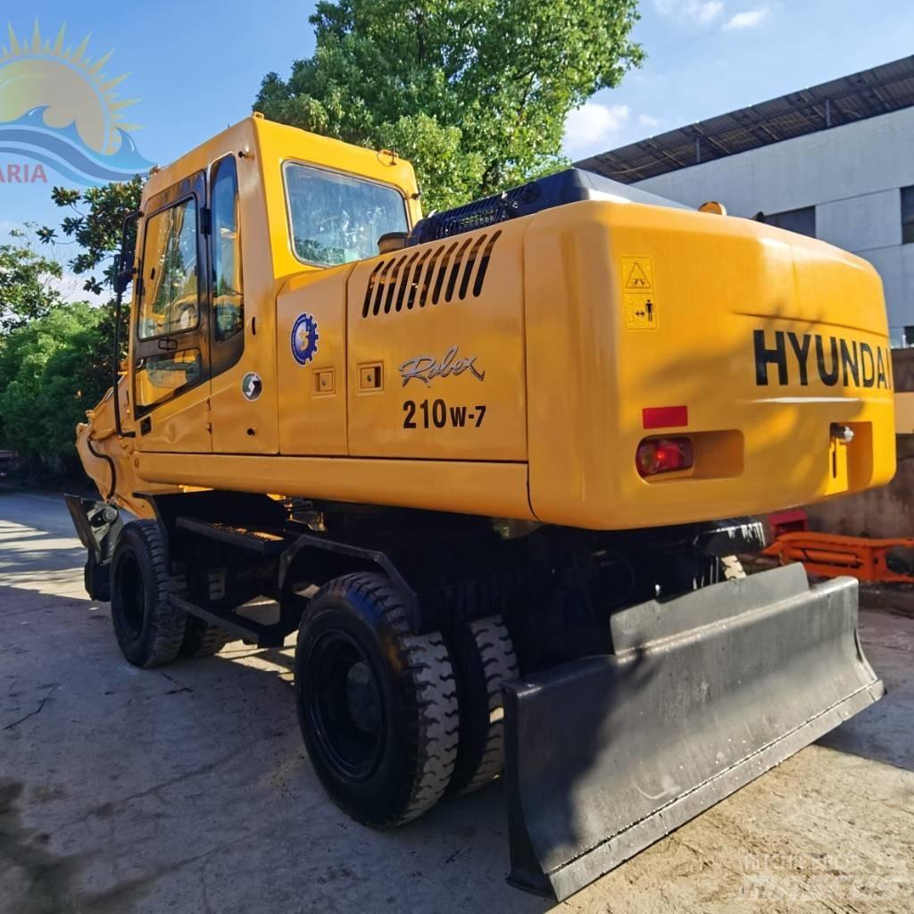 Hyundai R 210W-7 Kolesové rýpadlá