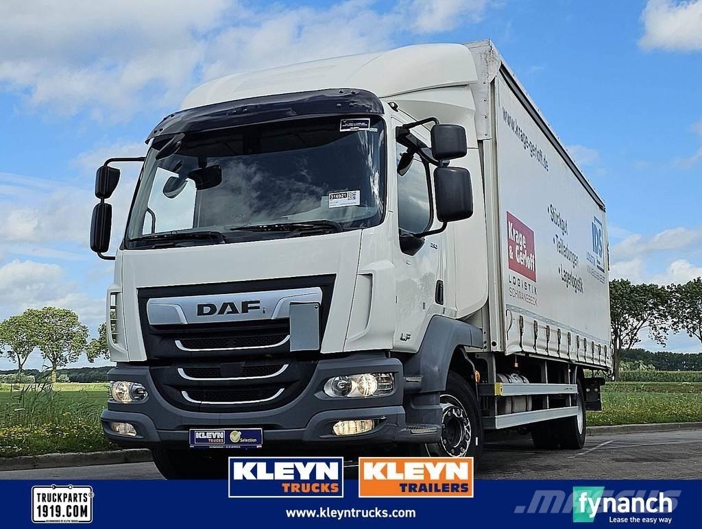 DAF LF 290 16T Nákladné vozidlá s bočnou zhrnovacou plachtou