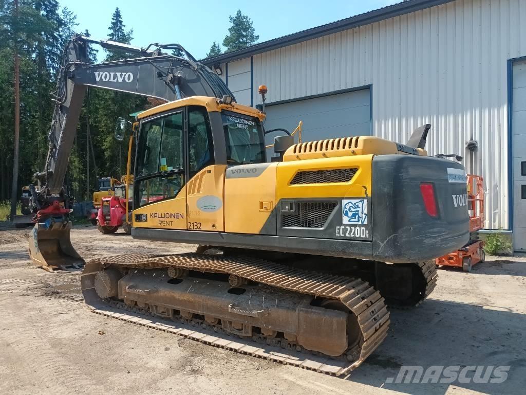 Volvo EC 220 DL Pásové rýpadlá