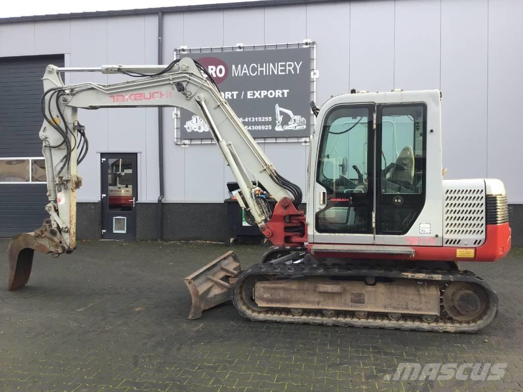 Takeuchi TB 175 Midi rýpadlá 7 t - 12 t