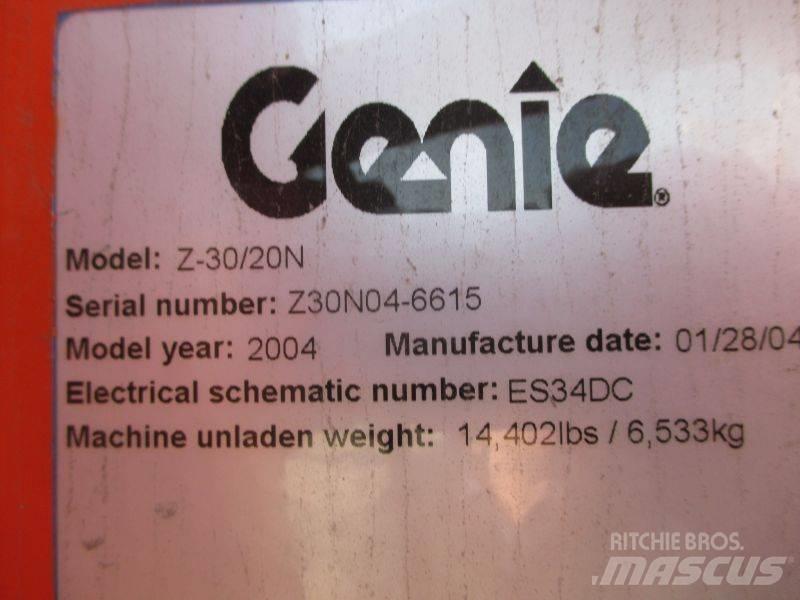 Genie Z 30/20 N Kĺbové plošiny