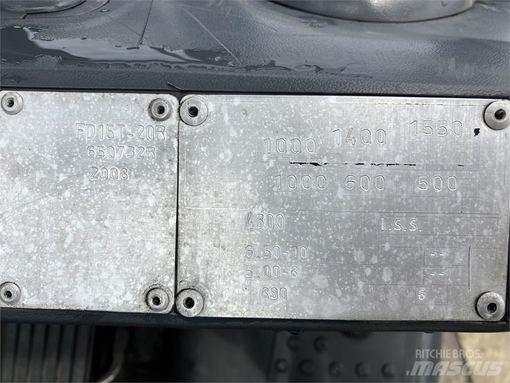 Komatsu fd15t 20R Dieselové vozíky