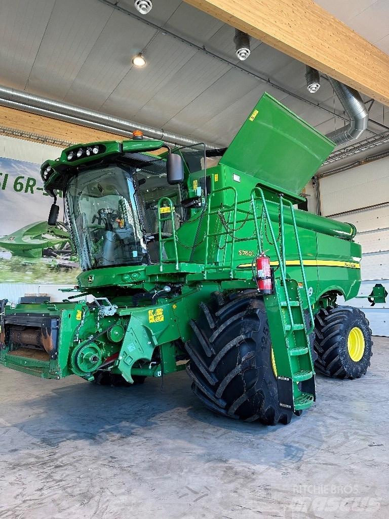John Deere S760i Kombinované zberacie stroje
