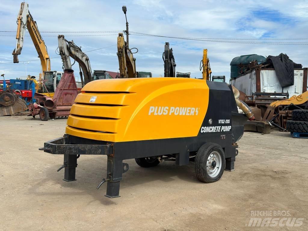 Plus Power VTGZ-20S Nákladné autá s čerpadlami betónu