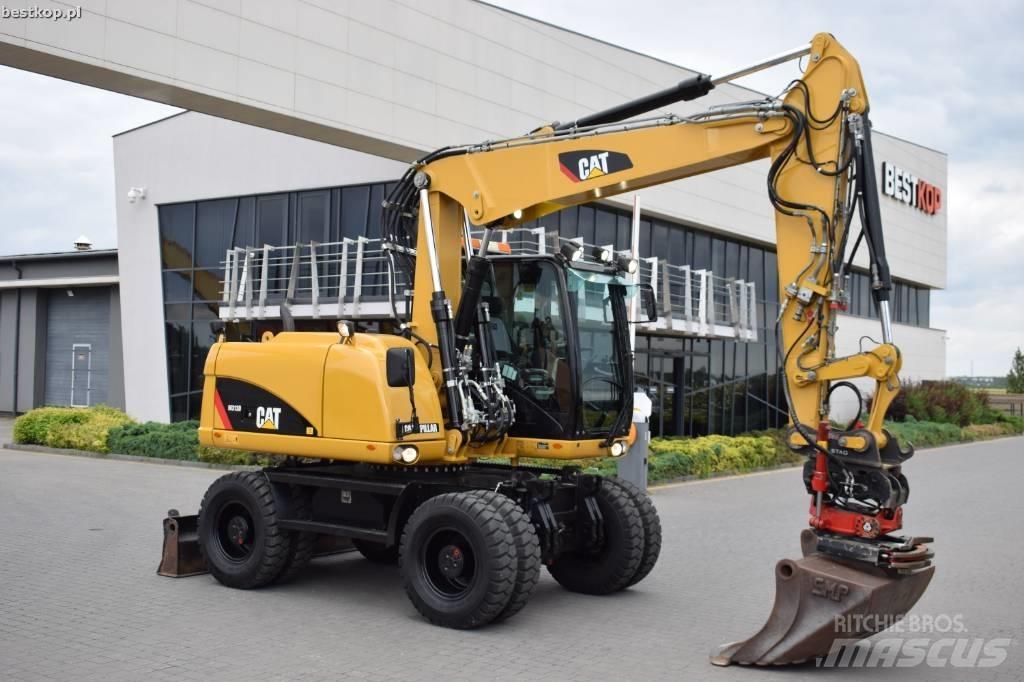 CAT M 313 D Kolesové rýpadlá