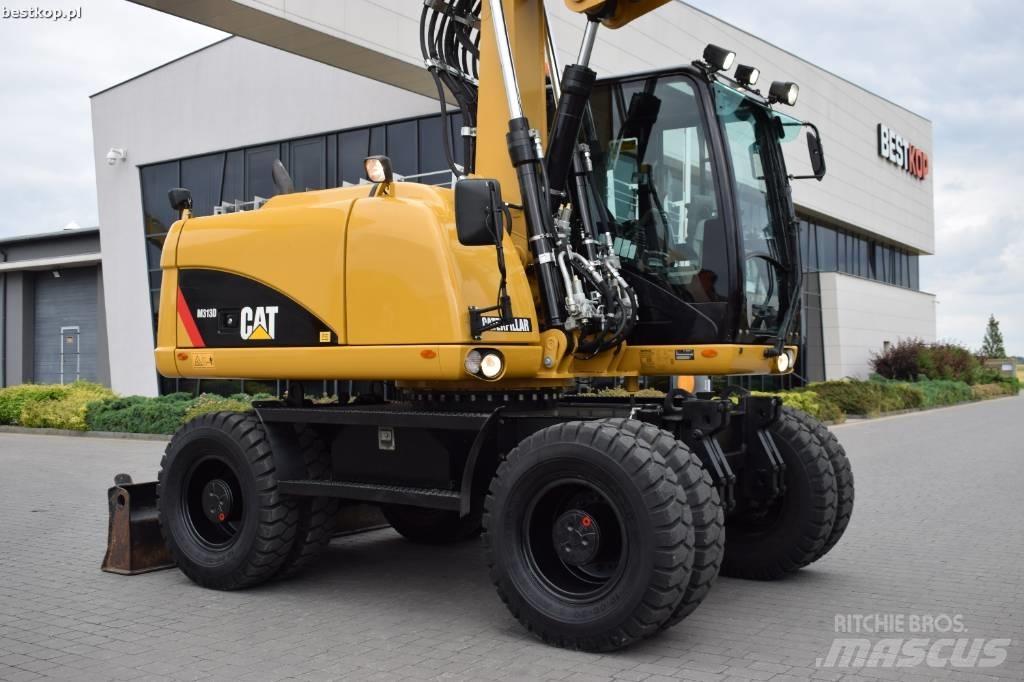 CAT M 313 D Kolesové rýpadlá
