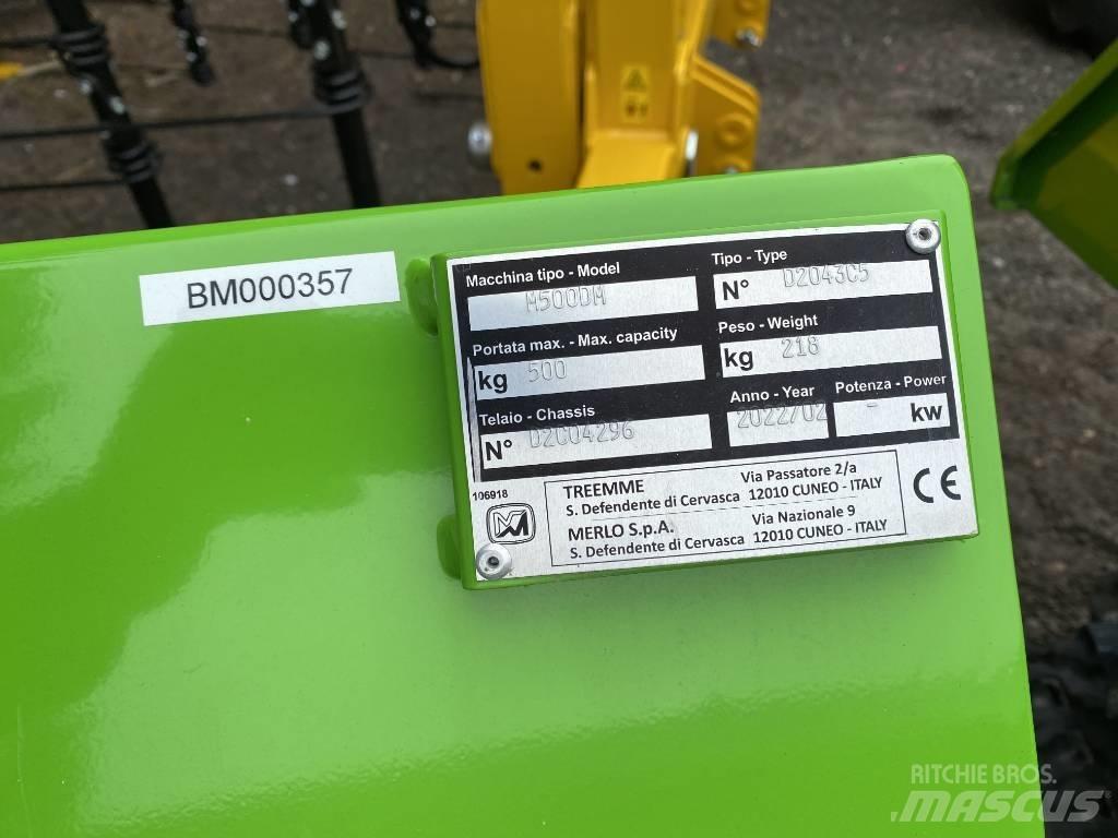 Merlo cingo m500d Pásové sklápače