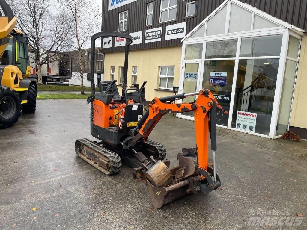 Doosan DX 10 Mini rýpadlá < 7t