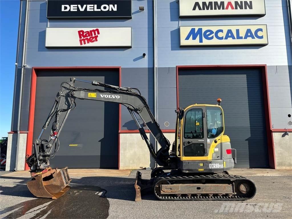 Volvo ecr88 Mini rýpadlá < 7t