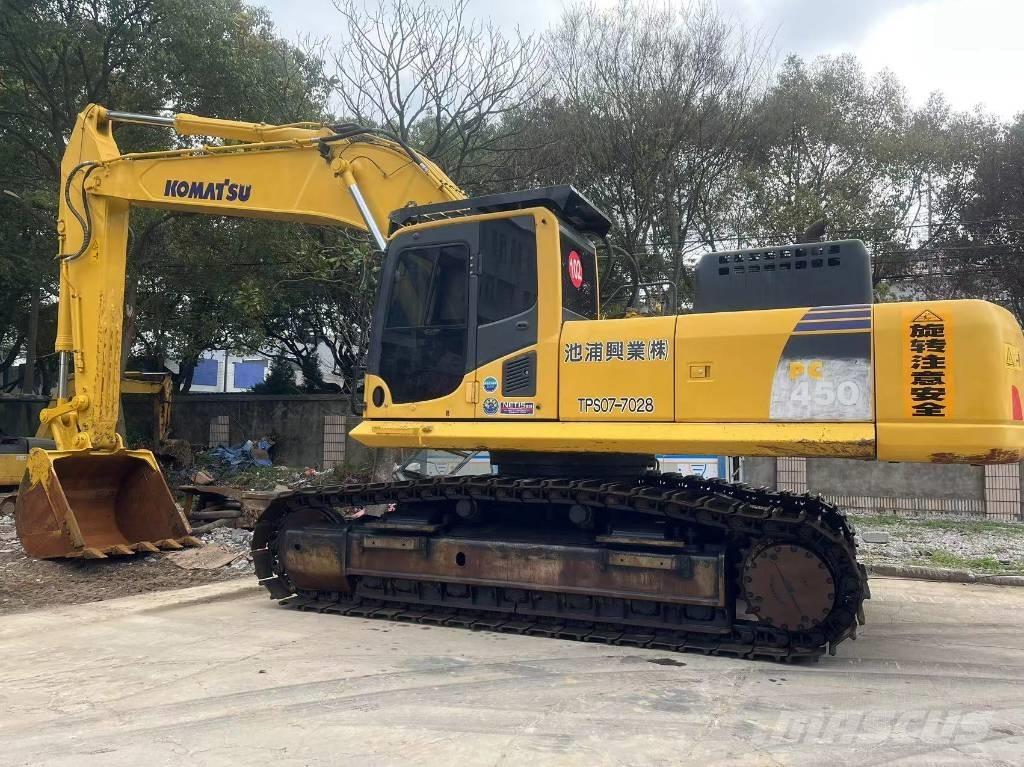Komatsu PC 450-8 Pásové rýpadlá