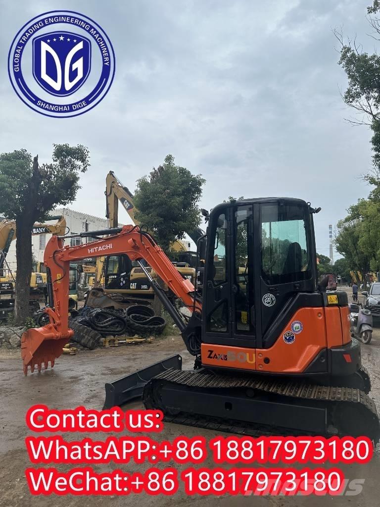 Hitachi ZX 50 U Mini rýpadlá < 7t