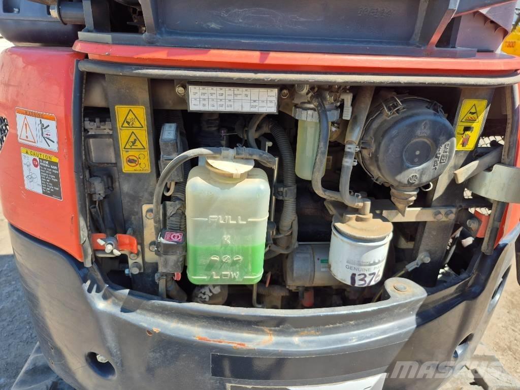 Kubota U 17 Mini rýpadlá < 7t