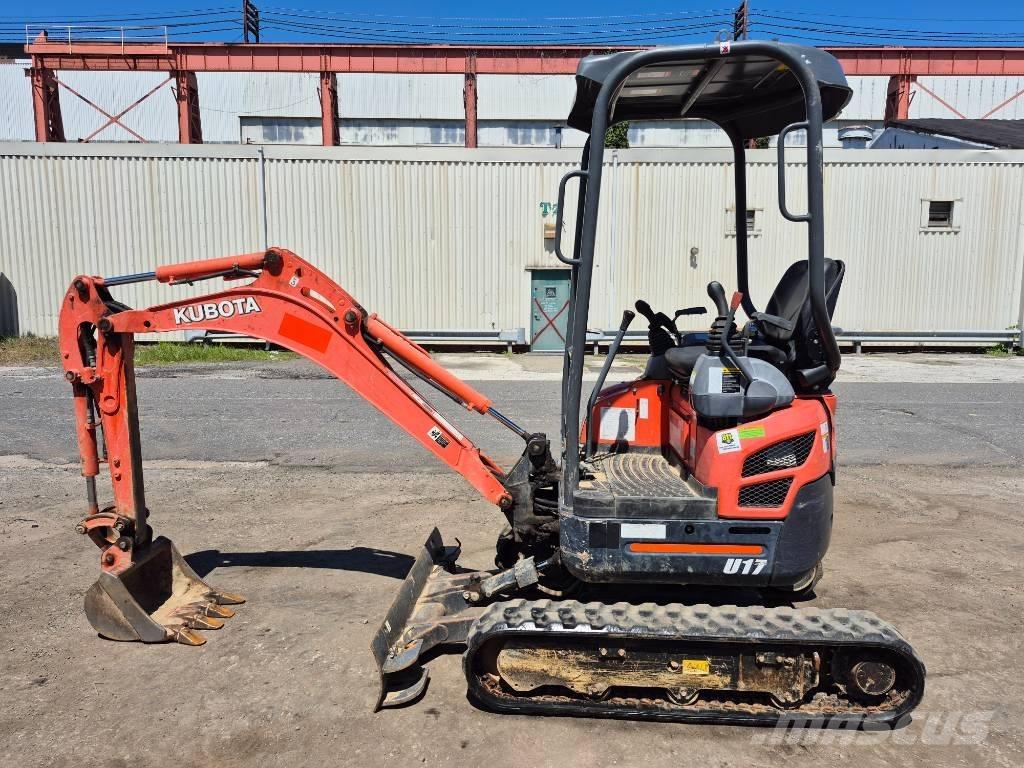 Kubota U 17 Mini rýpadlá < 7t