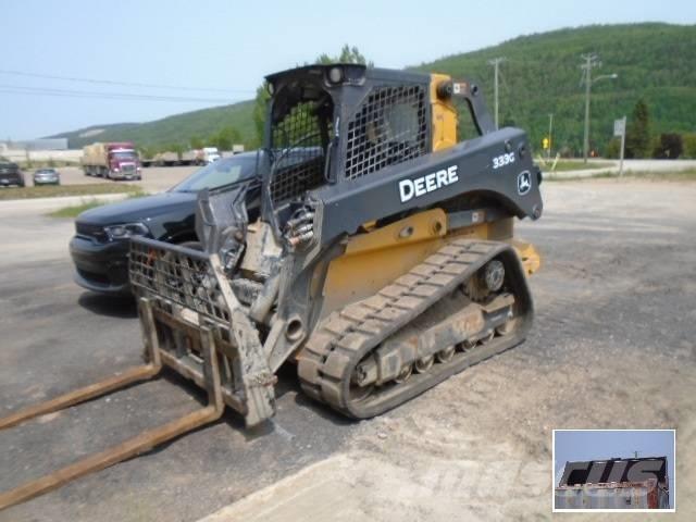 John Deere 333 G Šmykom riadené nakladače